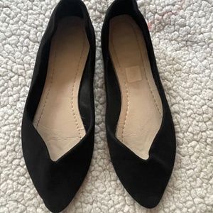 Black Ballet Flats